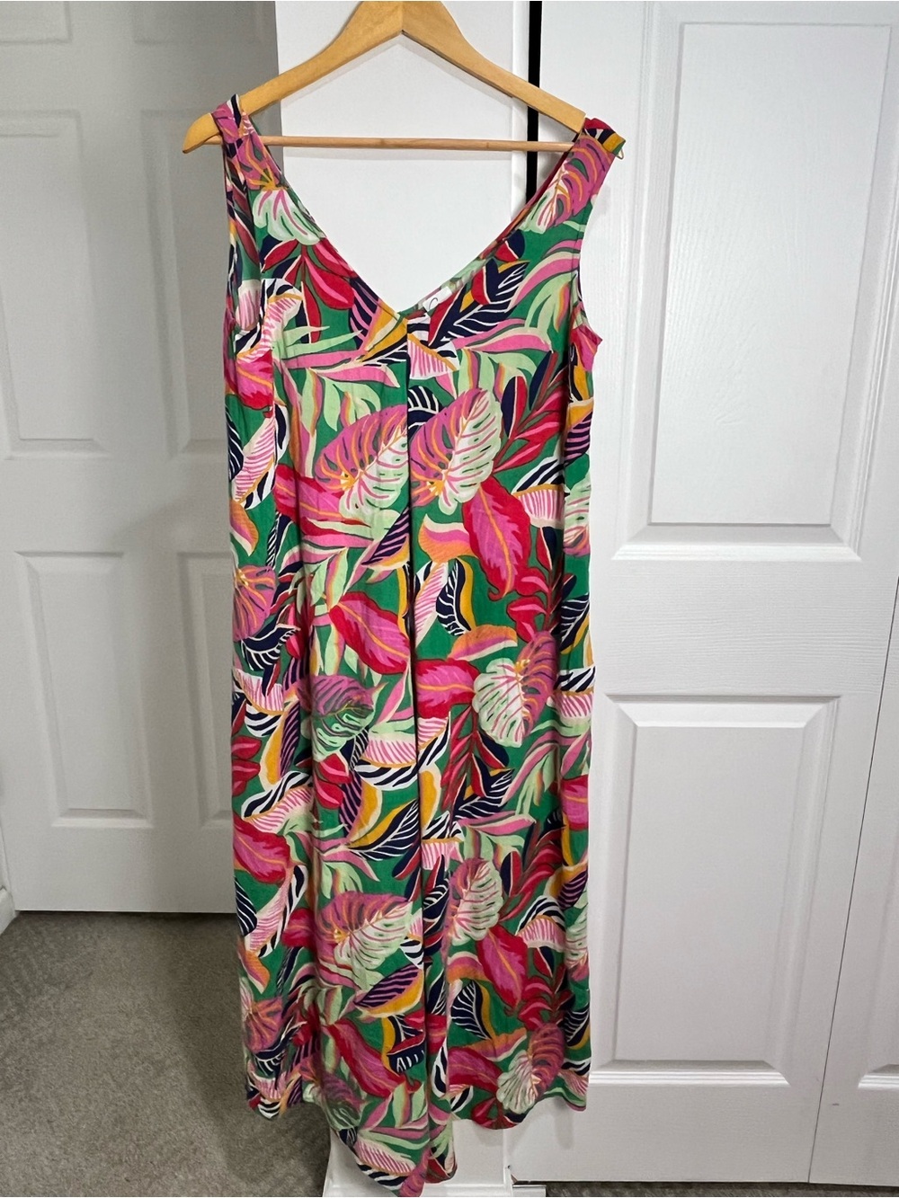 Goa Beachwear by Japna Sleeveless Romper Pockets Wide leg Medium (?)